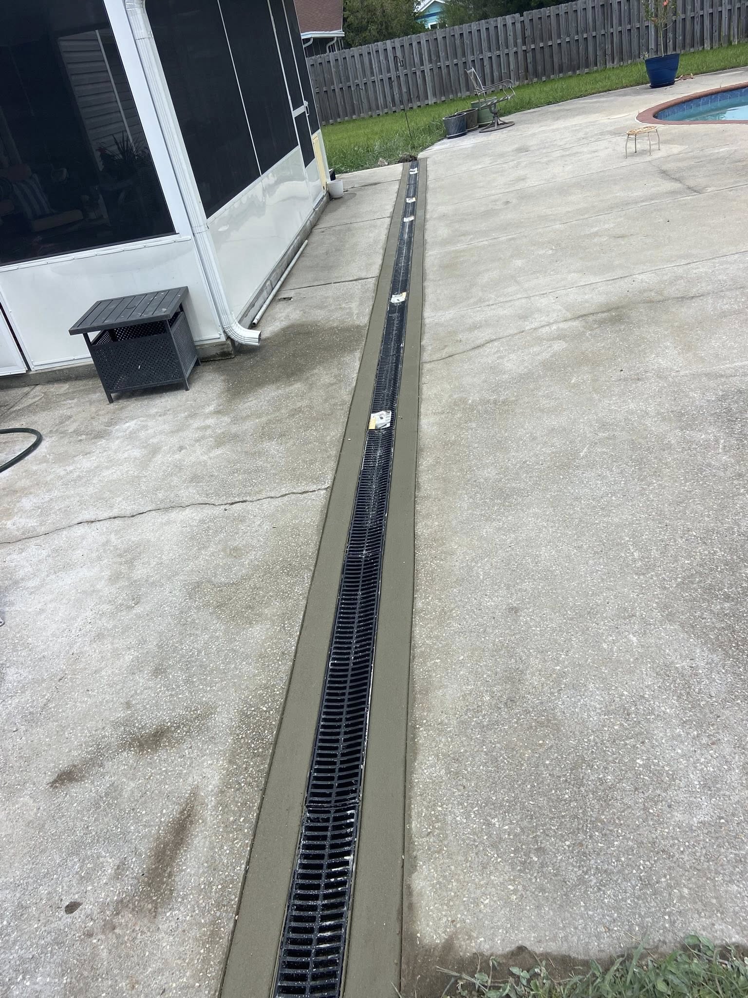 Trench drain installation